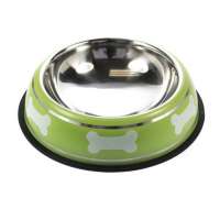 Hot Selling Custom Dog Bowl Stainless Steel Non-skid Dog Food Dispenser Pet Dishes Wholesale Bulk Dog Bowls Colors Options